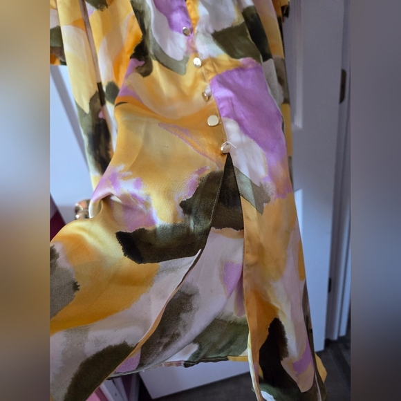 French Connection Floral Dress Size XL - Picture 4 of 4